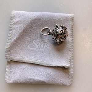 Rare Saje natural wellness aromatherapy necklace